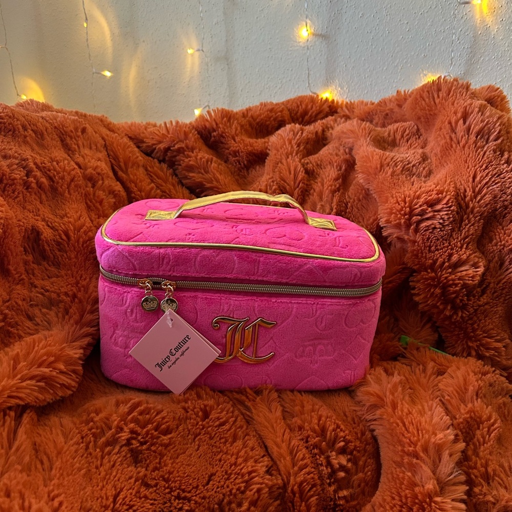 Juicy Couture Hot Pink Cosmetic Case